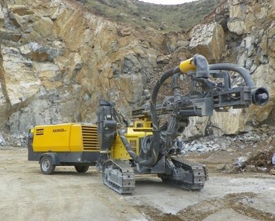 高效掘進(jìn)，堅(jiān)固耐用 供應(yīng)雅安阿特拉斯AirROC D45SH半液壓履帶式鉆機(jī)